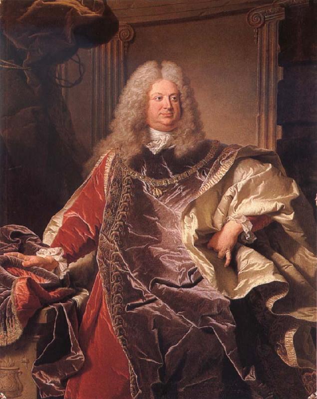 Hyacinthe Rigaud Count Philipp Ludwing Wenzel of Sinzendorf